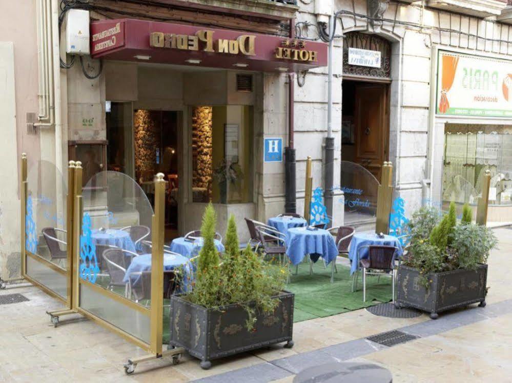Don Pedro Hotell Avilés Exteriör bild